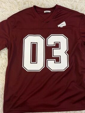 Ardene Deep Maroon V-Neck Knit Top